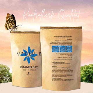 Vitamin B12+ B6 + Folsäure