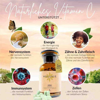 MSM + Natürliches Vitamin C - VELLVIE