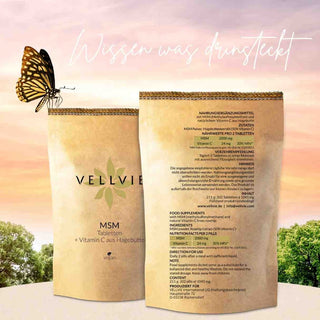 MSM + Natürliches Vitamin C - VELLVIE
